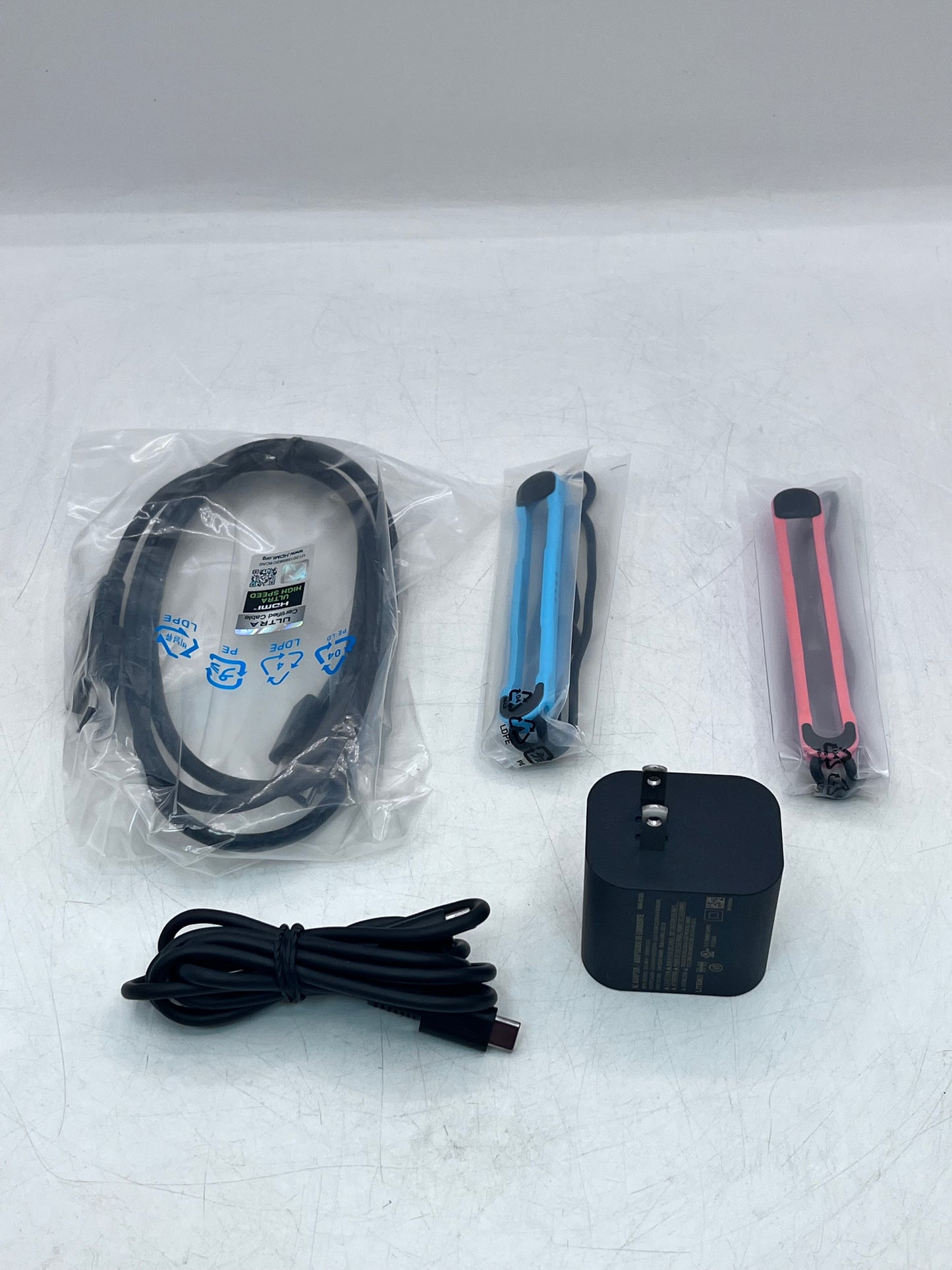 Nintendo Switch V2 Console  (HAC-001(-01))  256GB - Black with OEM Blue/Red Joycon
