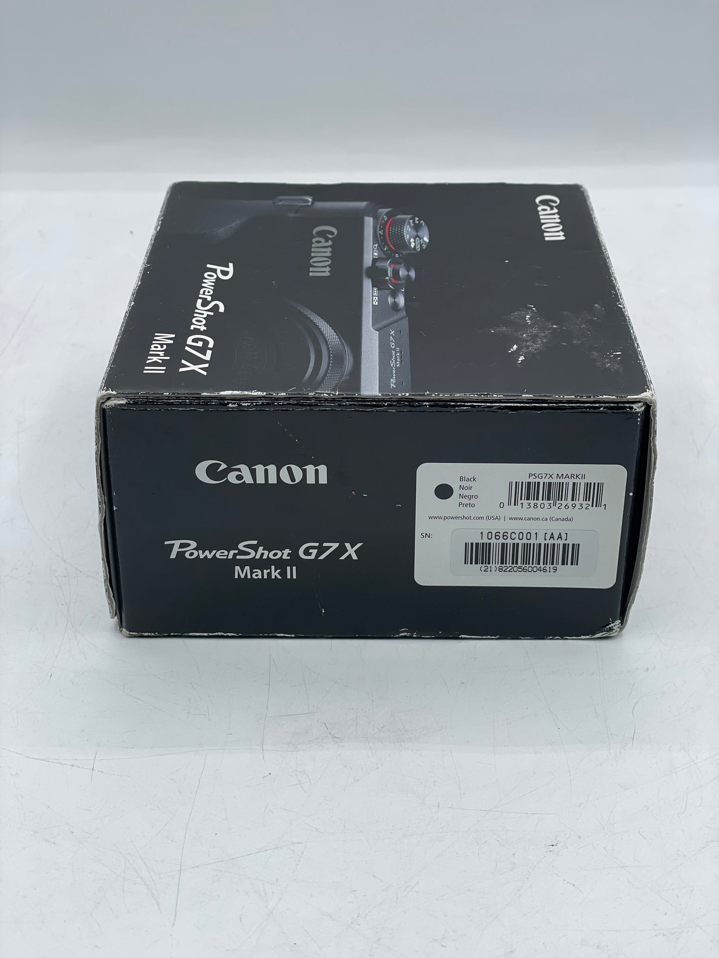 Canon PowerShot G7 X Mark II 20.1 MP Compact Digital Camera - Black - Open Box