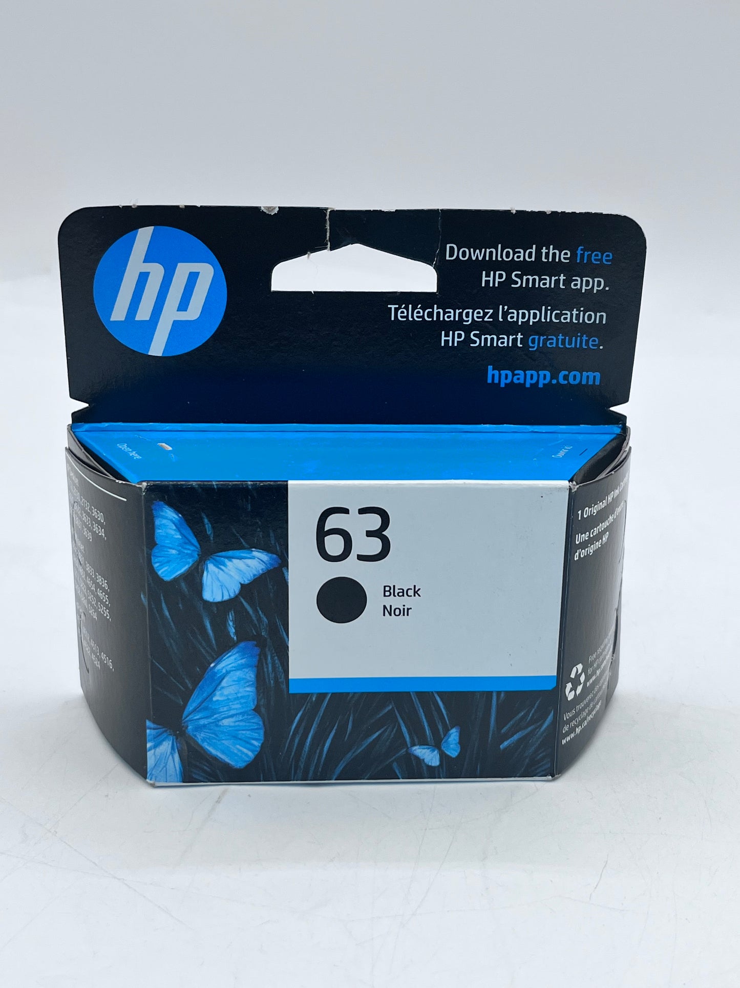HP 63 Printer Ink Cartridge - Black
