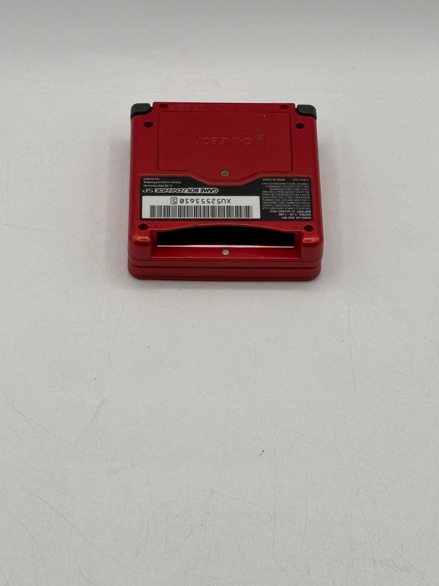 Nintendo Game Boy Advance SP AGS-001 2003 Red PARTS