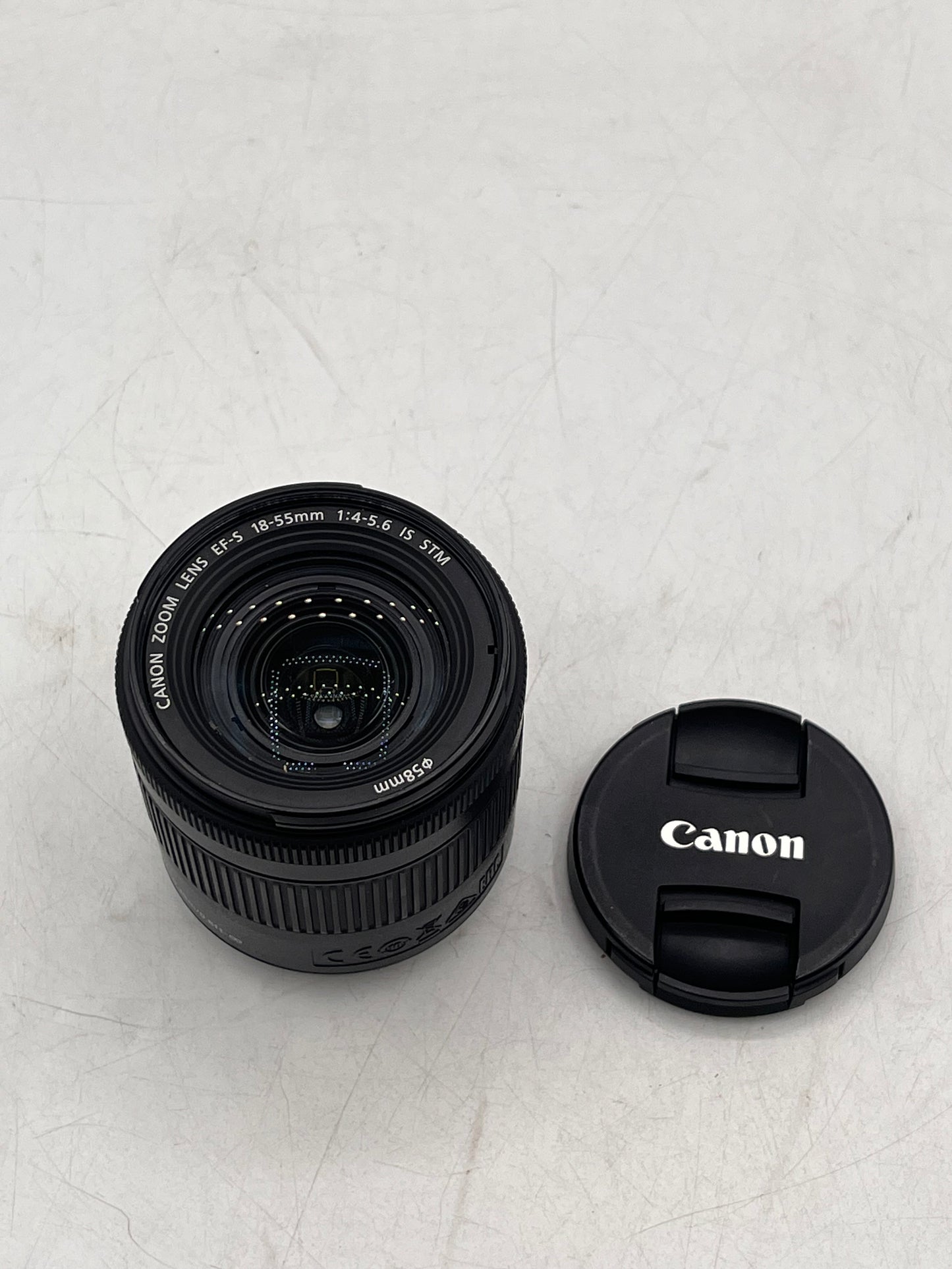 Canon EOS Rebel T8i Digital Camera w/ EF-S 18-55MM 1:4-5.6 IS STM - Black