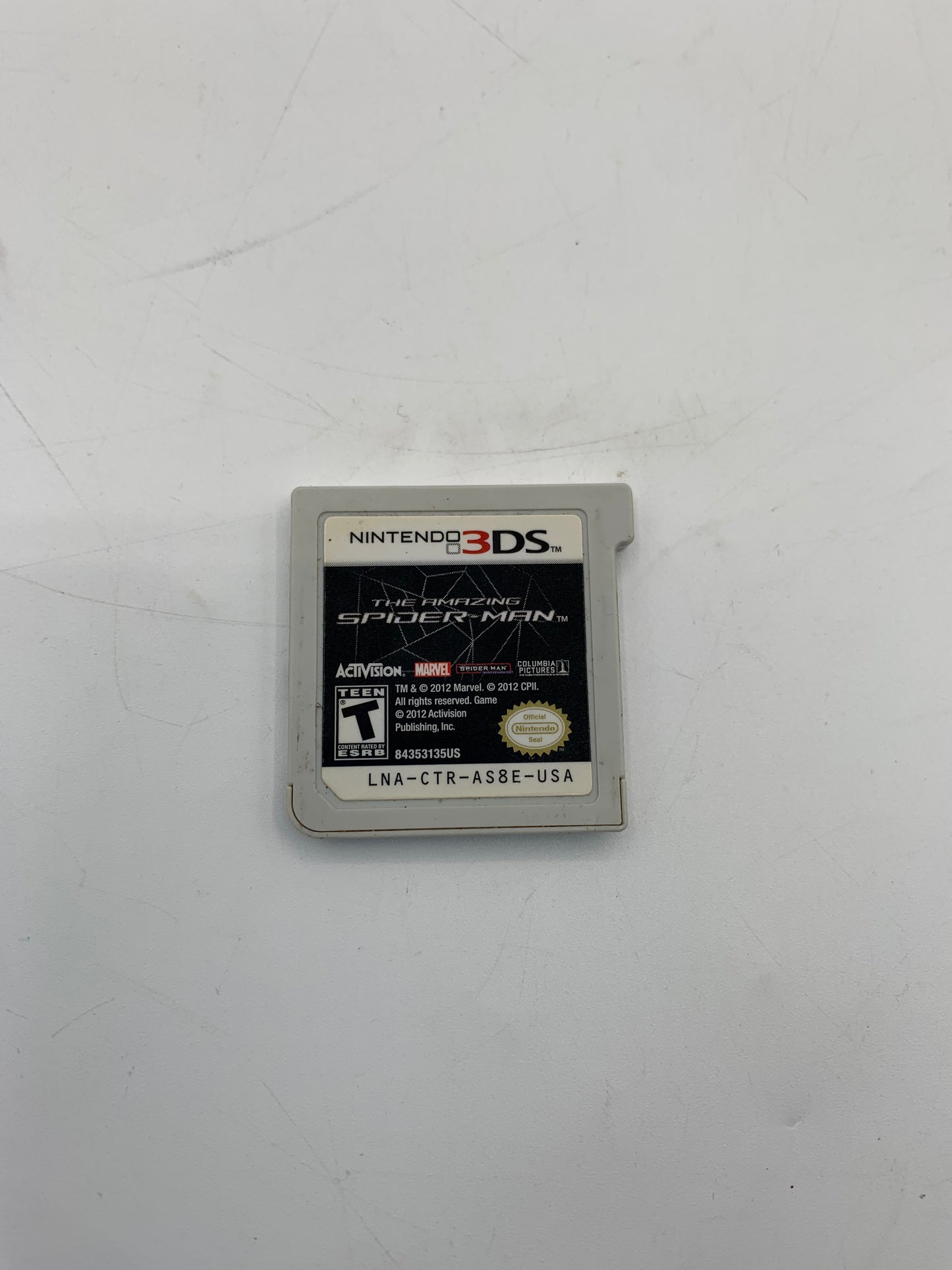 Nintendo 3DS Amazing Spiderman Video Game - Free Shipping!