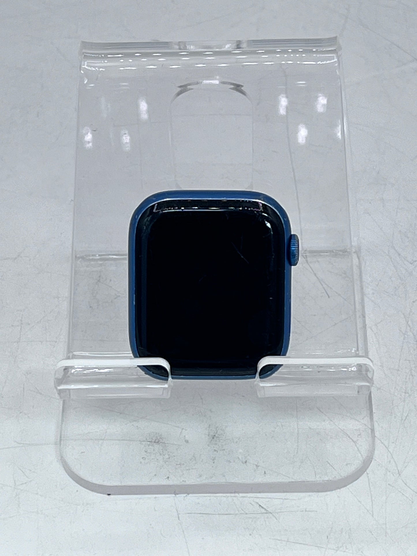 Unlocked Apple Watch Series 7 45mm Blue Aluminum A2477 MKJA3LL/A