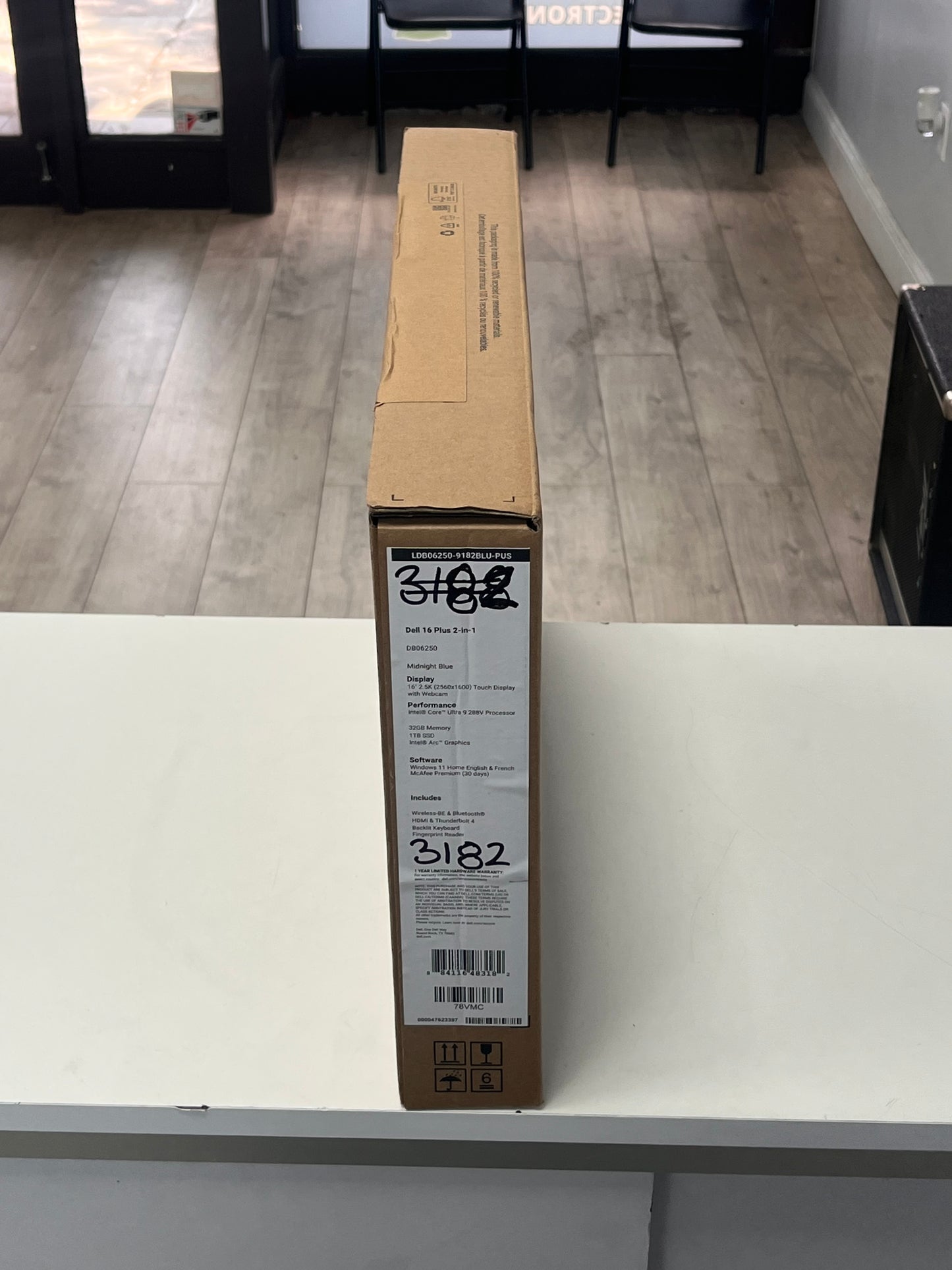 Dell 6 Plus 2-in-1 DB06250 16" Laptop  Ultra 9 32GB 1TB  Black