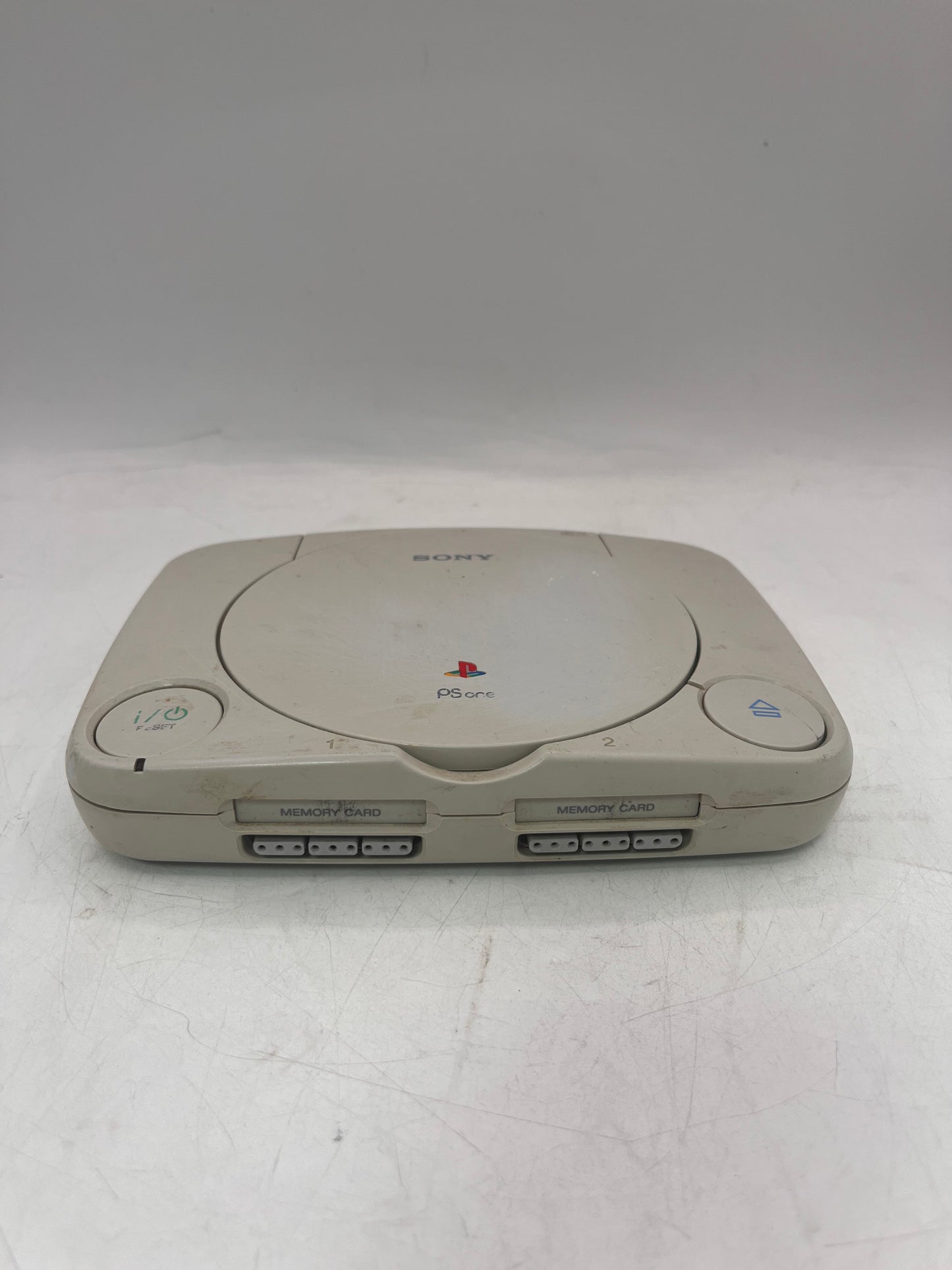 Sony PlayStation One SCPH-101 Silver Video Game System Broken