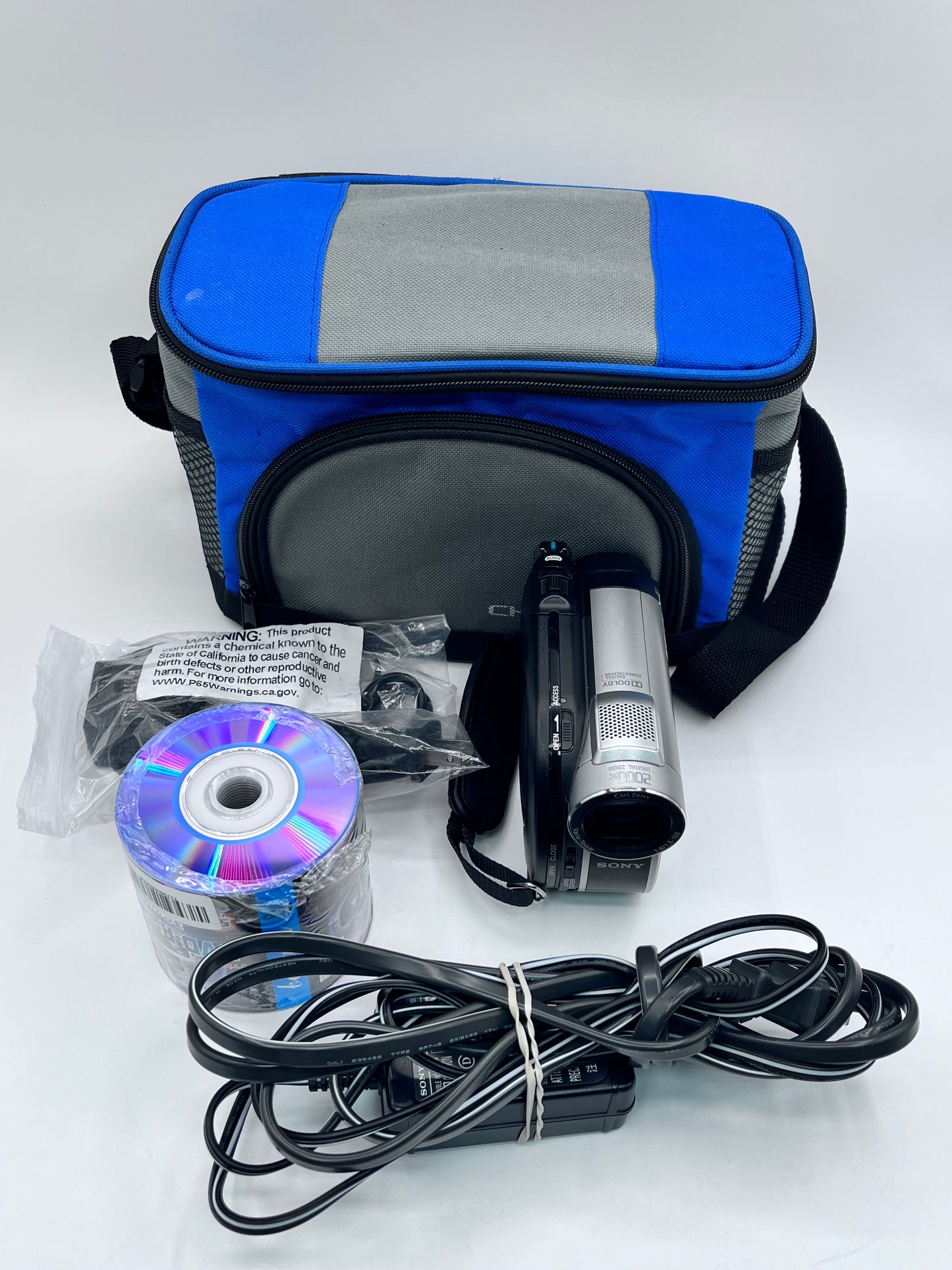Sony Handycam DCR-DVD650 DVD Camcorder Digital Video TESTED!