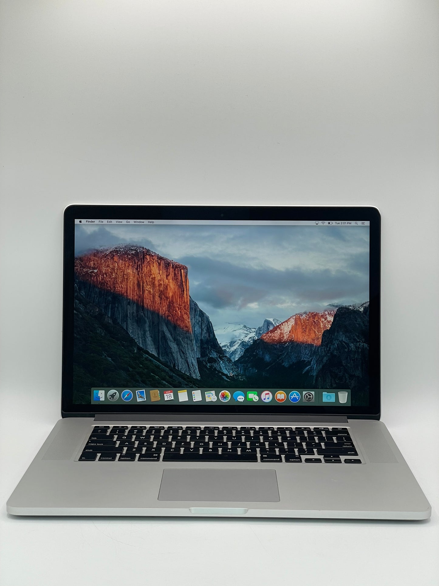 Apple MacBook Pro Retina 15" A1398 2.5G i7 16GB RAM 2GB GPU 256GB SSD Mid 2015