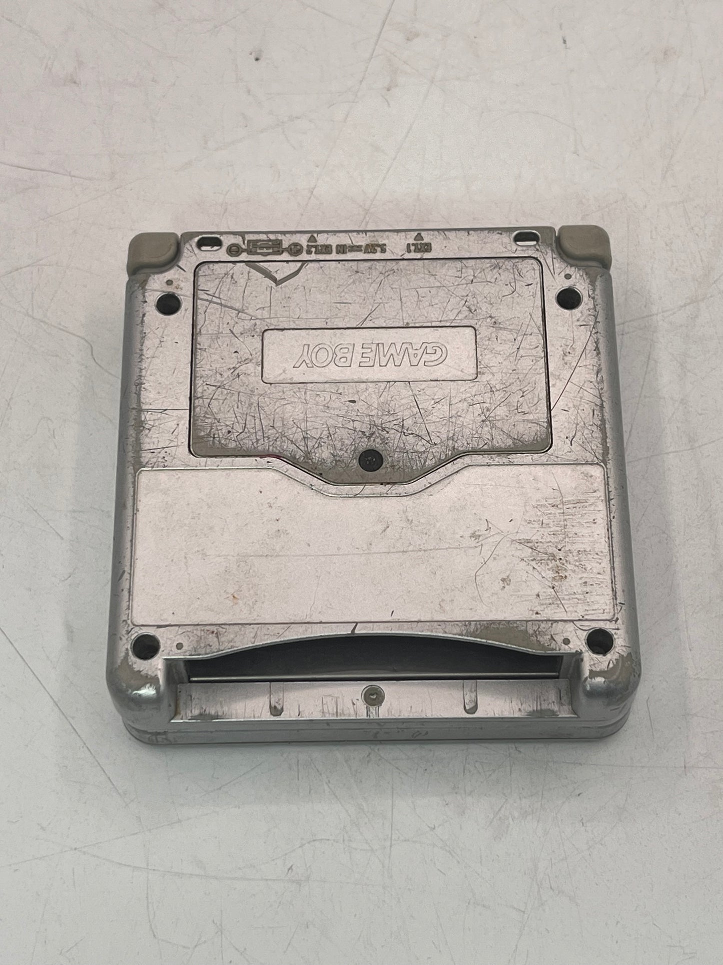 Nintendo Game Boy Advance SP AGS-101 2005 Handheld Console - Silver Parts