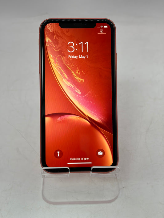 AT&T Only Apple iPhone XR 64GB A1984 MT3Q2LL/A Pink 85% Battery Health