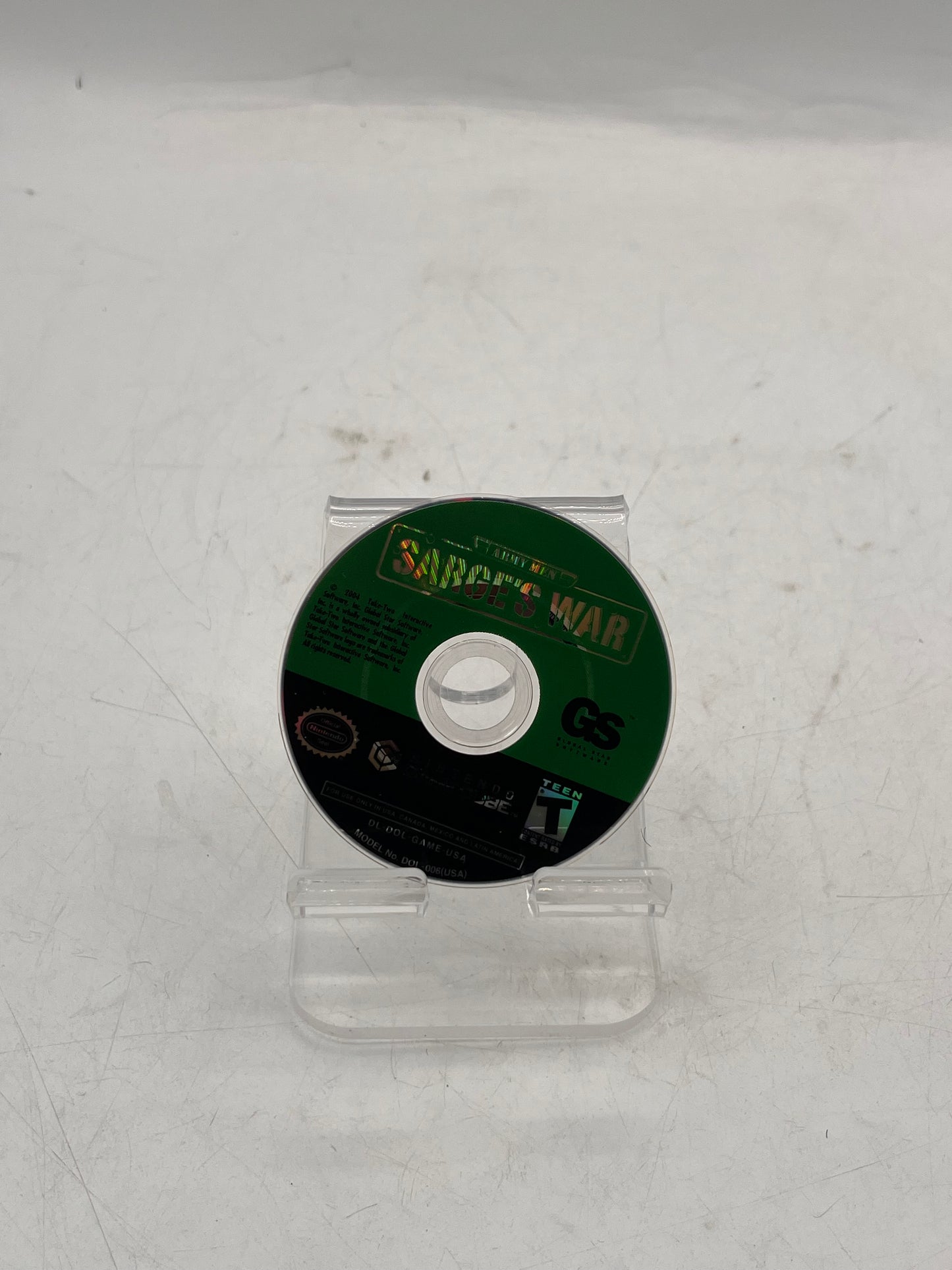 Army Men Sarge's War Nintendo GameCube GC