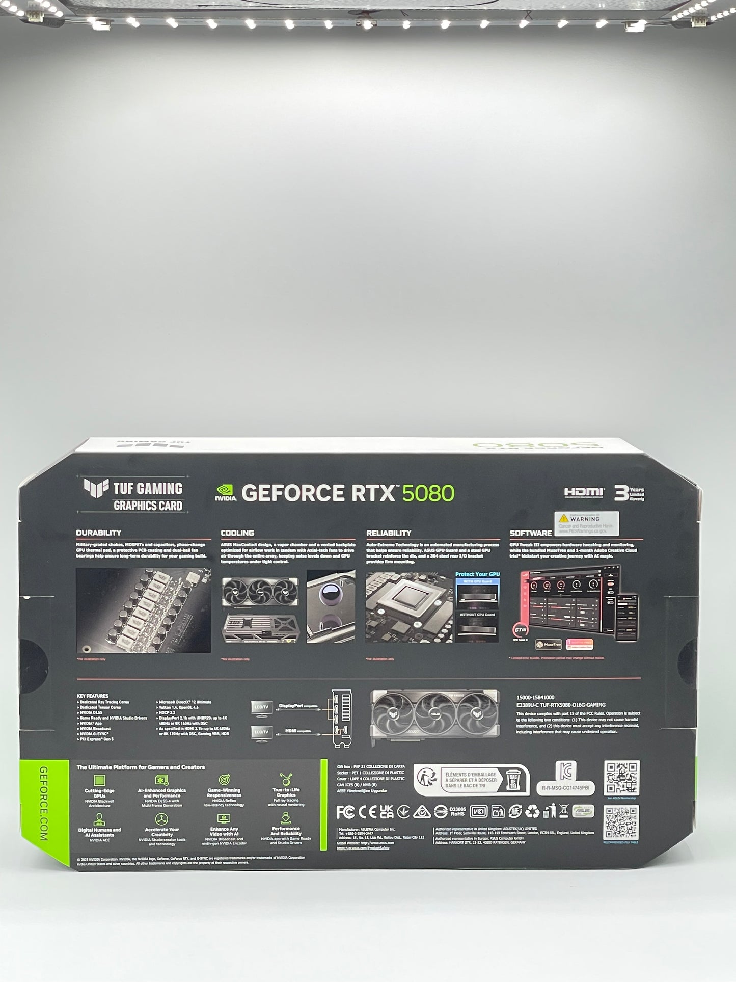 NEW SEALED ASUS TUF Gaming GeForce RTX 5080 16GB GDDR7 OC Edition Graphics Card