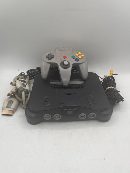 Nintendo 64 N64 NUS-001 1996 Video Game System Black