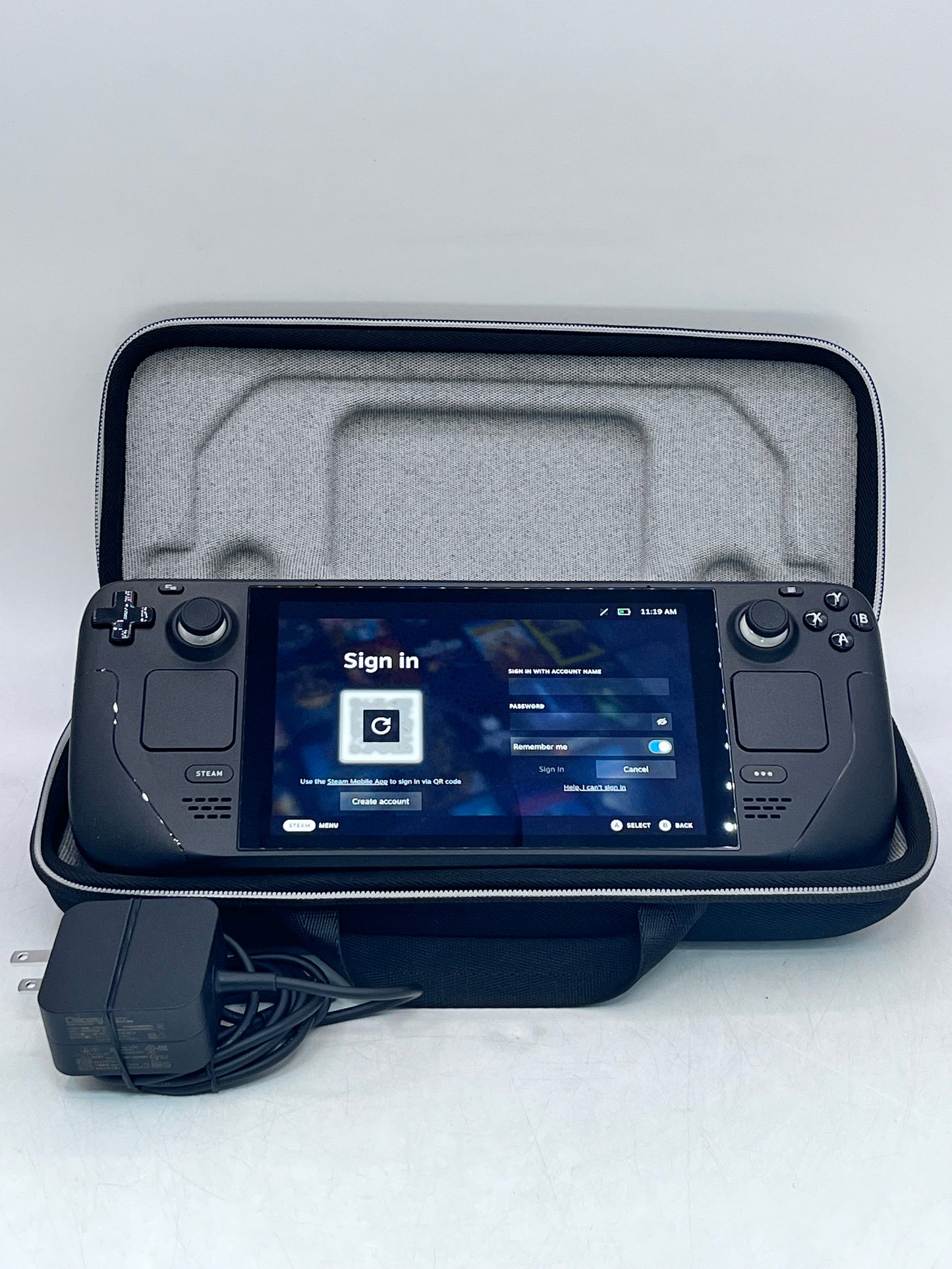 Valve Steam Deck LCD  Handheld System 512GB - Black - Used