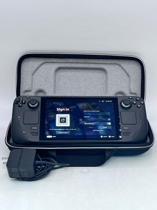 Valve Steam Deck LCD  Handheld System 512GB - Black - Used