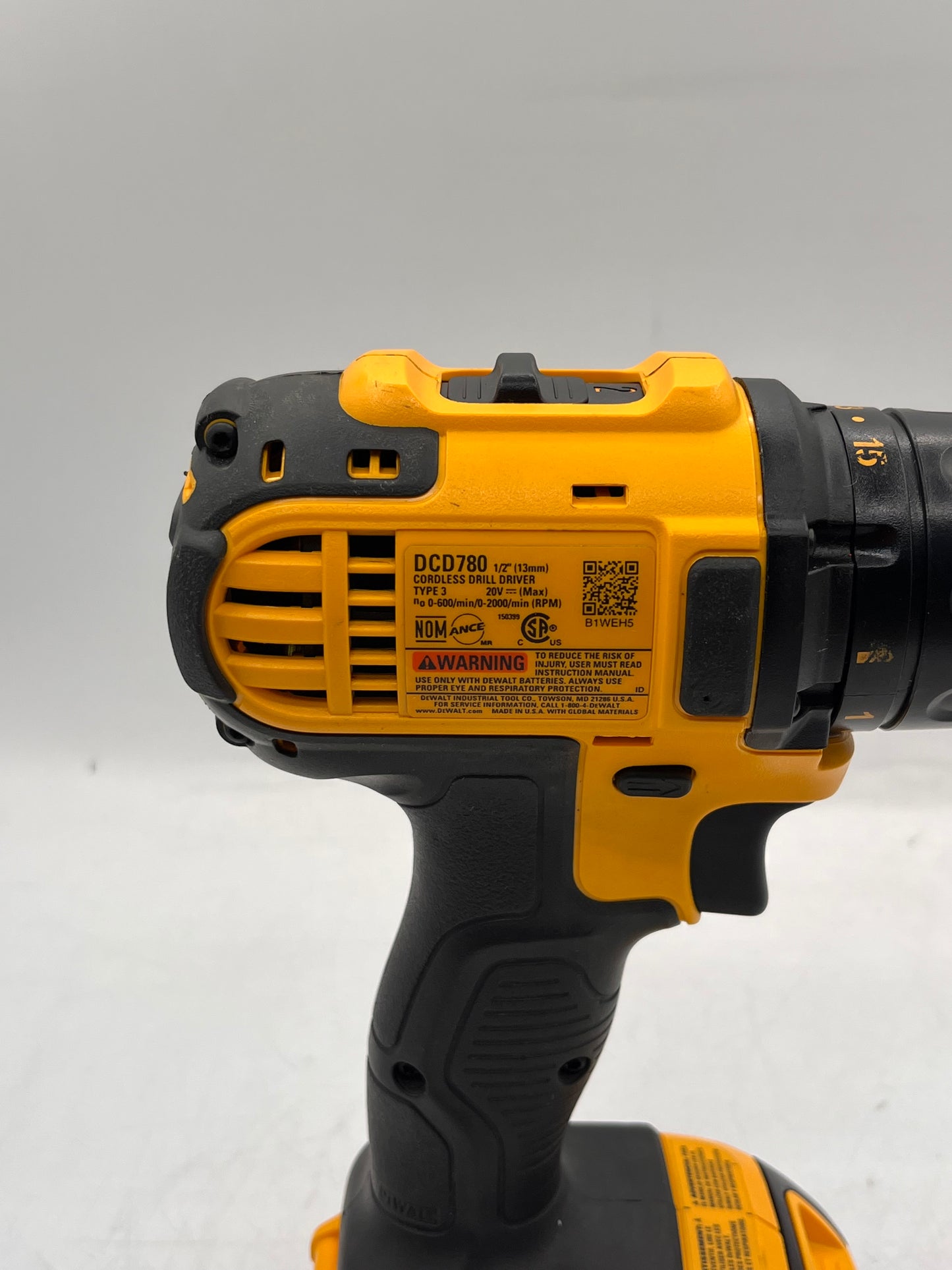 DeWalt DCD780 20V Max 1/2 In. Cordless Drill Driver