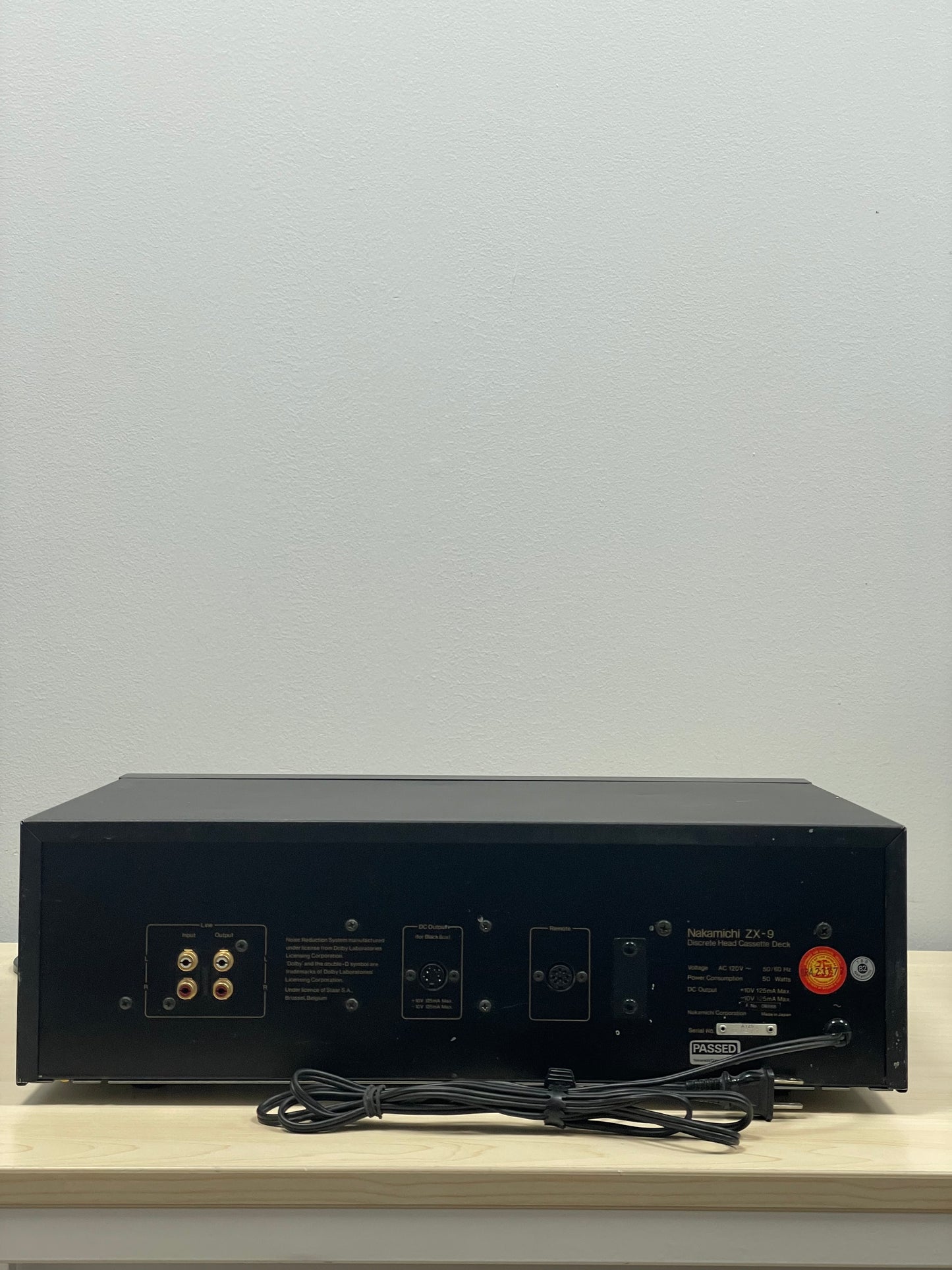 Nakamichi ZX-9 3-Head Discrete Cassette Deck - TESTED & WORKING - VINTAGE Free Shipping