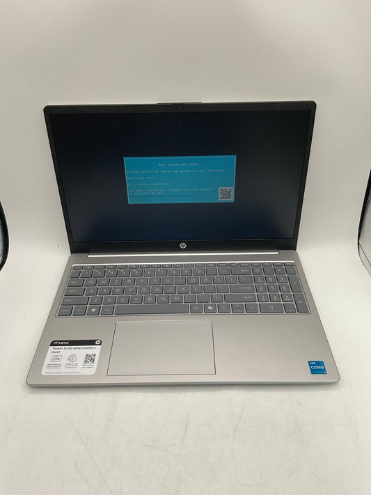 HP 15-fd0213nr 15" Laptop Core i3 8GB 256GB Silver NO OS