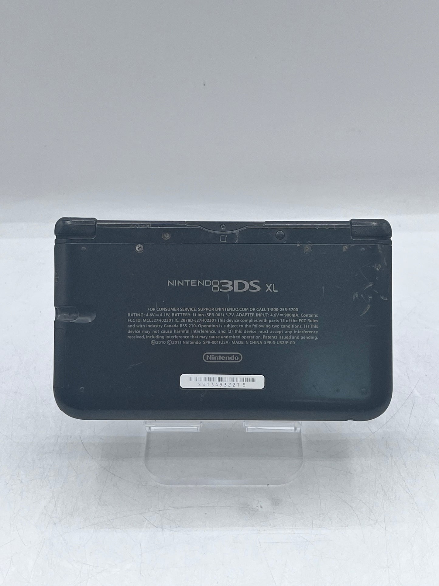 Nintendo 3DS XL (SPR-001) Broken Handheld Gaming Console - Black