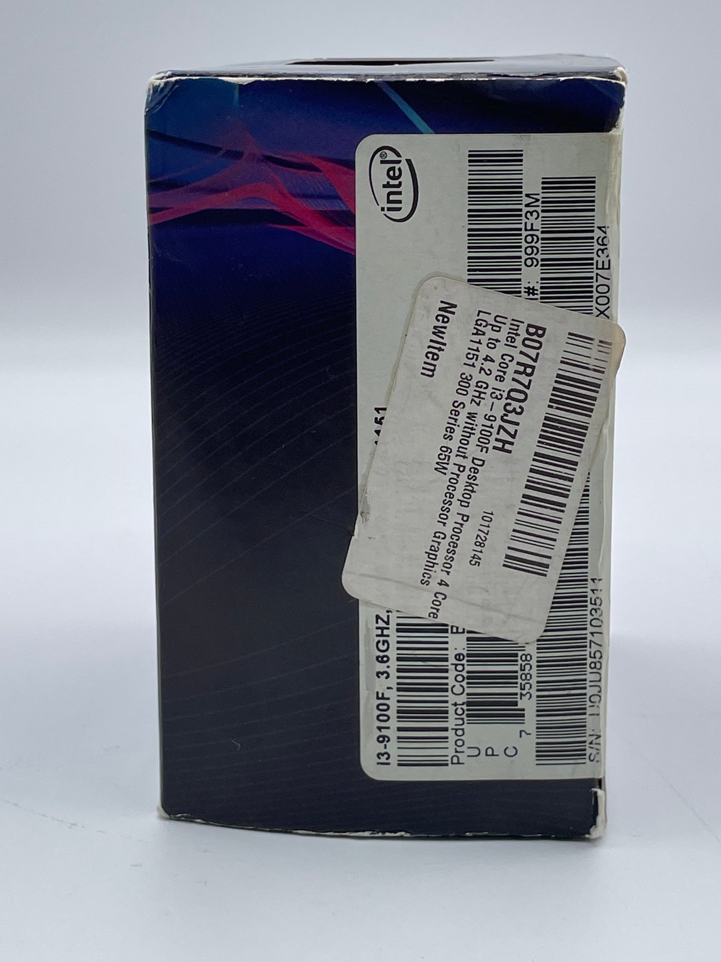 Intel Core i3-9100 - 3.6 GHz Quad-Core Processor Heatsink & Fan LGA1151