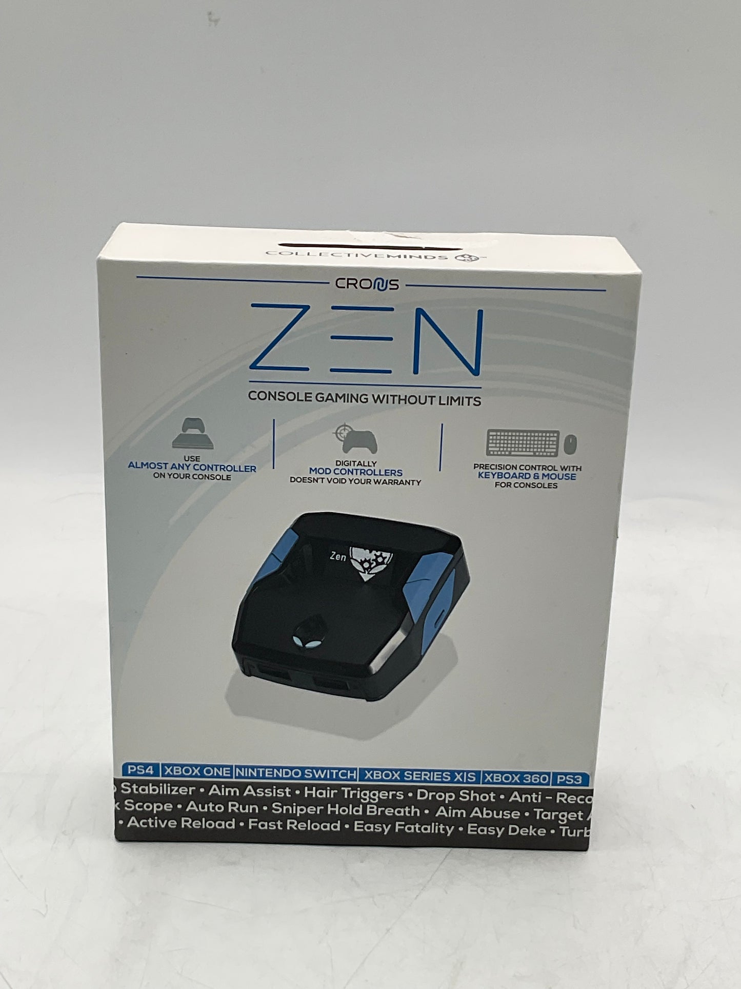 CRONUS Zen Controller Emulator for Xbox, PlayStation, Nintendo and PC - Black