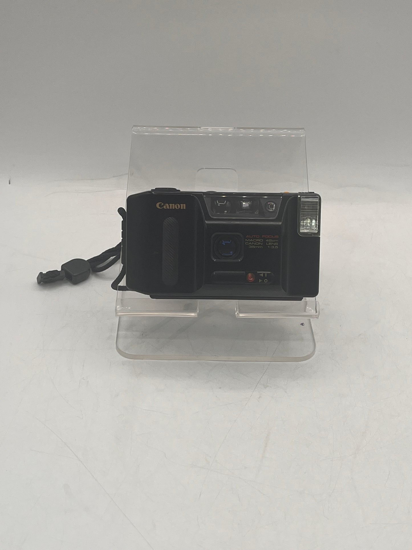Canon Retro Sprint Auto Focus Macro 45cm 35mm Film Camera Black