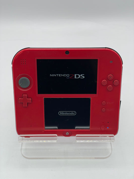 Nintendo 2DS Handheld Game Console Only FTR-001 Matte Red