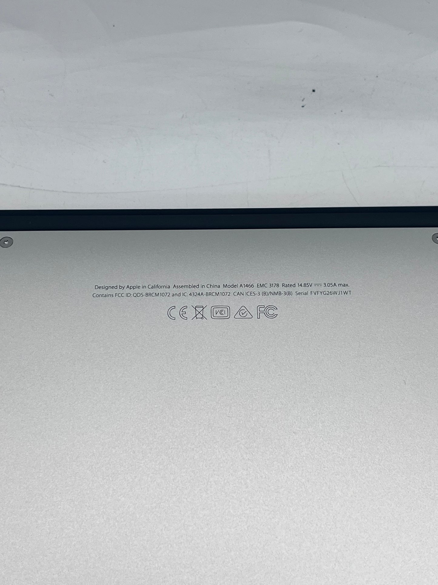 2017 Apple MacBook Air 13" Core i7 8GB 256GB A1466- Silver no w/ Box