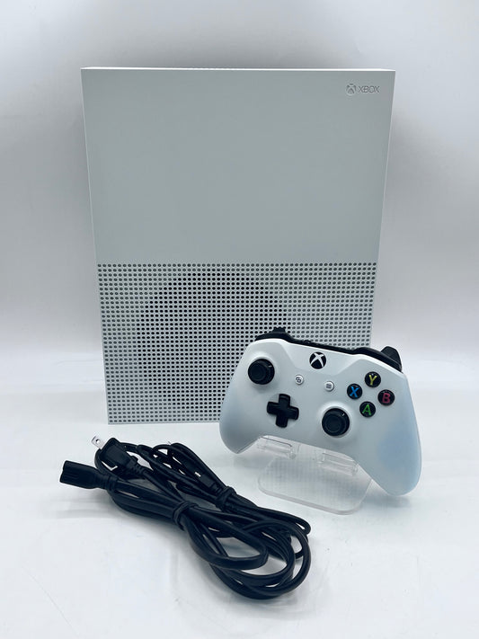 Microsoft Xbox One S 1TB Model 1681 Video Game Console w/ wires and Controller