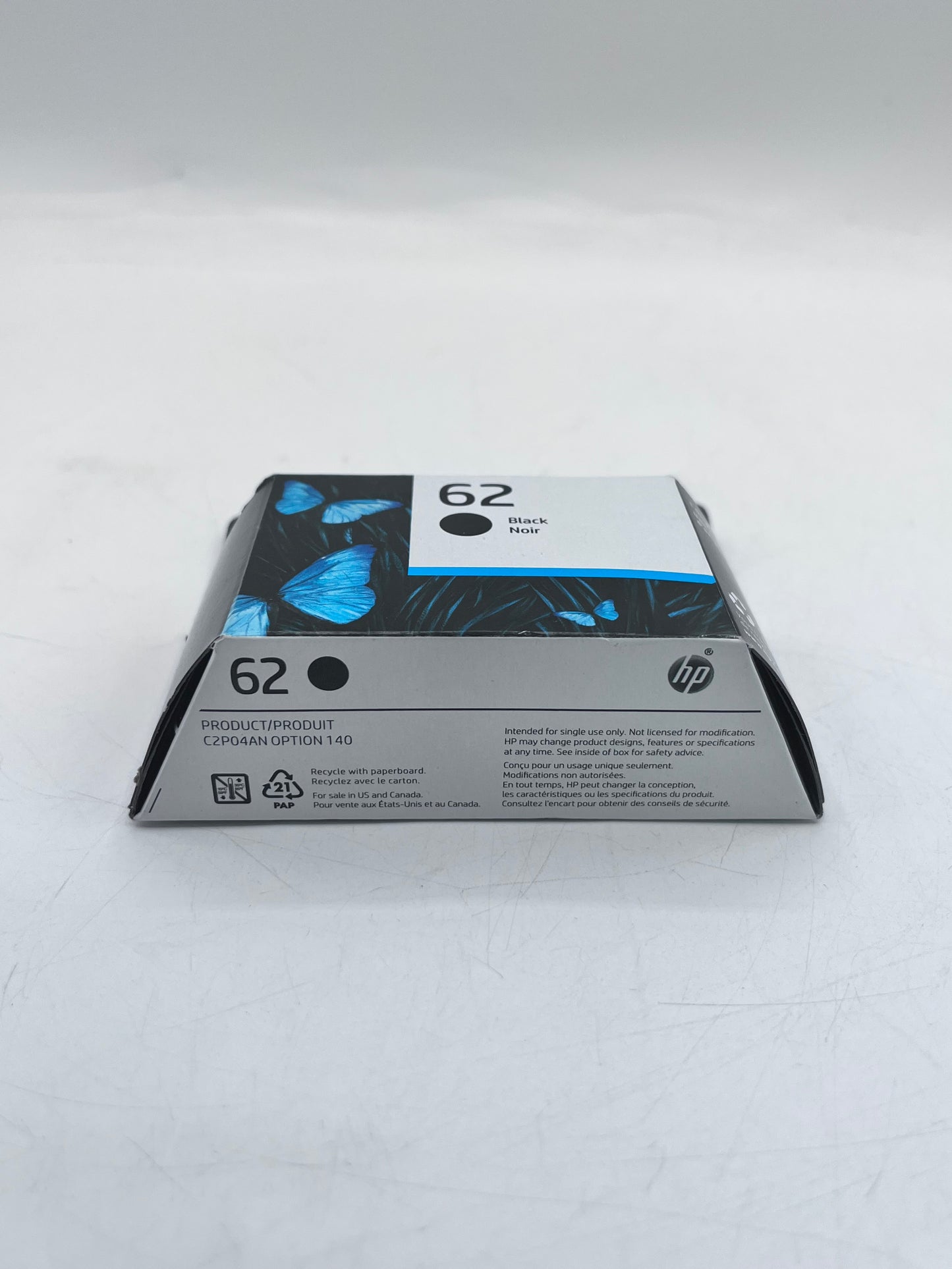 HP 62 Black Ink Cartridge - New In Box!