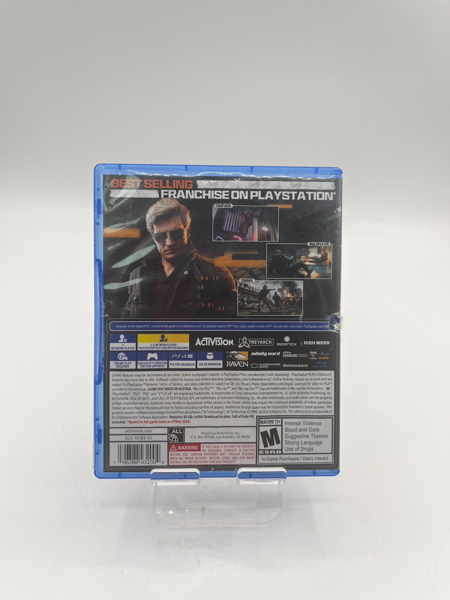 PlayStation 4 Call Of Duty Ops 6 Video Game - Black