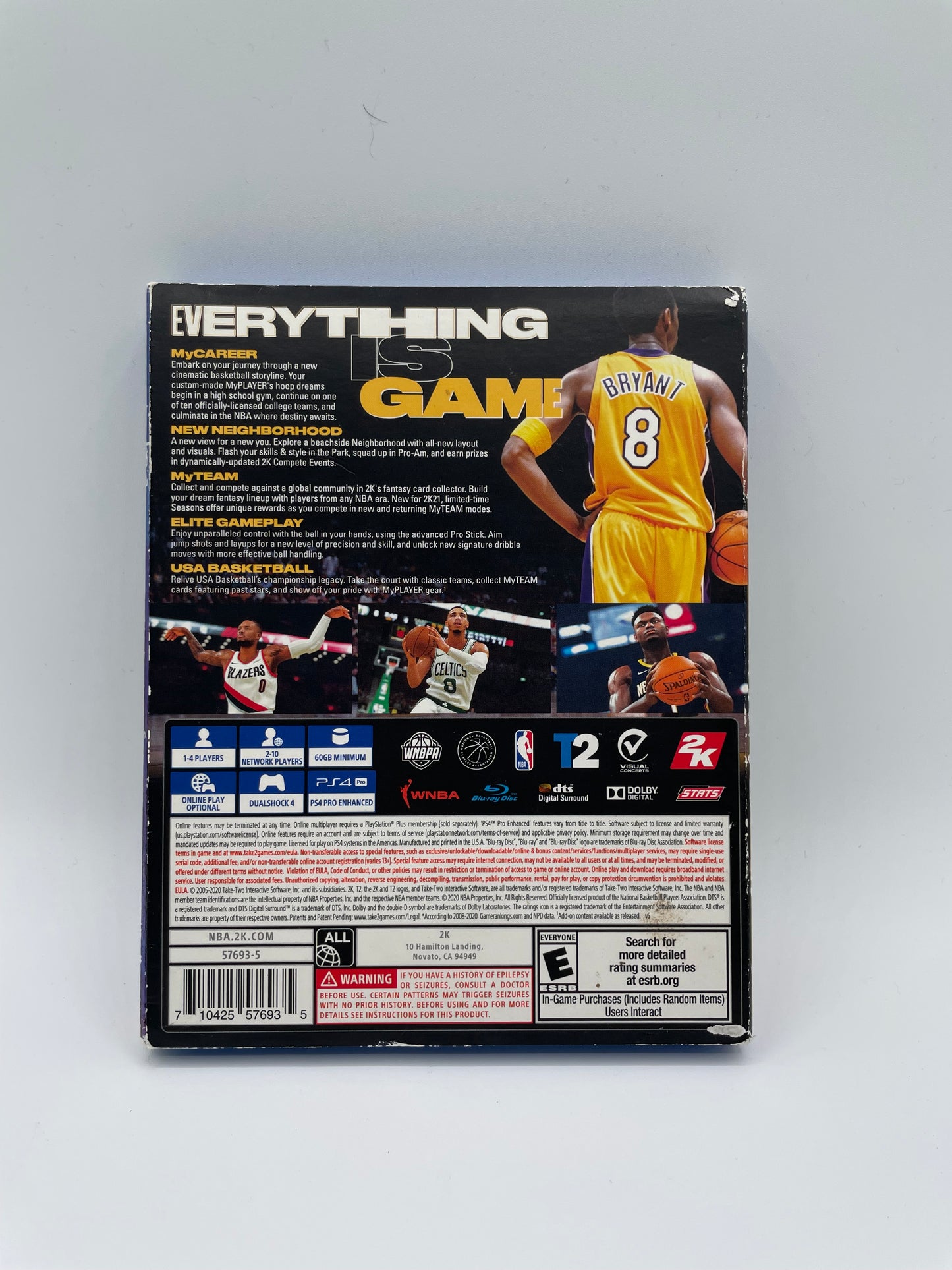 PlayStation 4 NBA 2K21 Mamba Forever Edition - Used with BoX