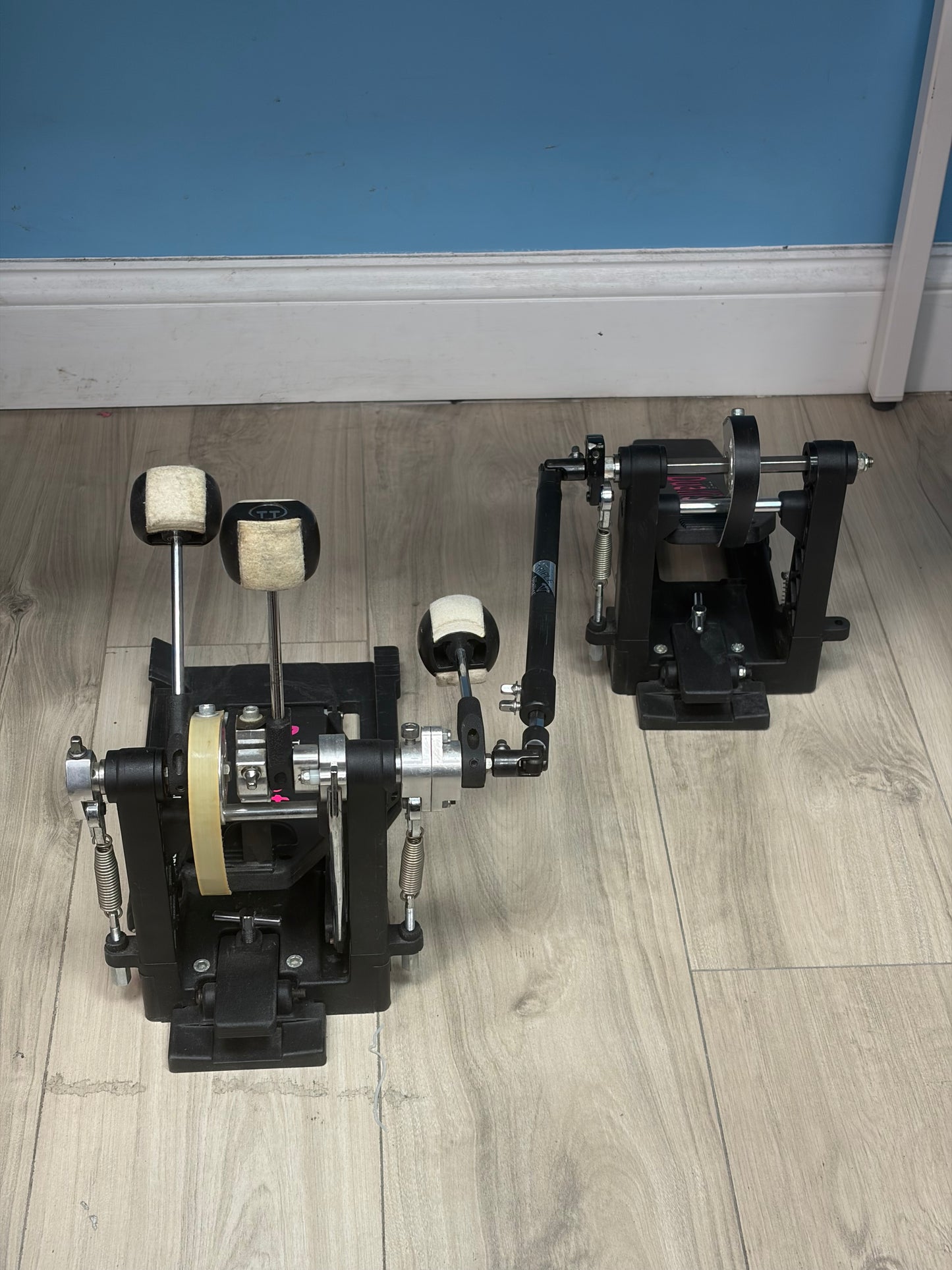 The Duallist D3 Triple Pedal w/Double Bass Attachment Free Shipping