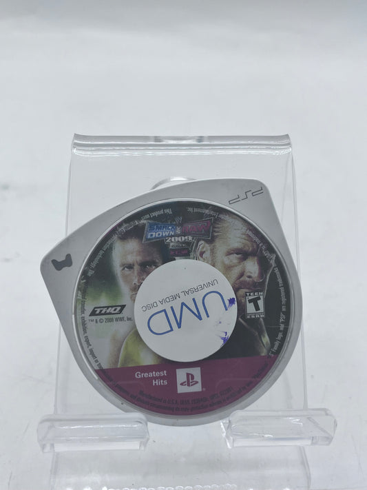 PSP WWE Smackdown vs Raw 2009 Video Game Free Shipping!