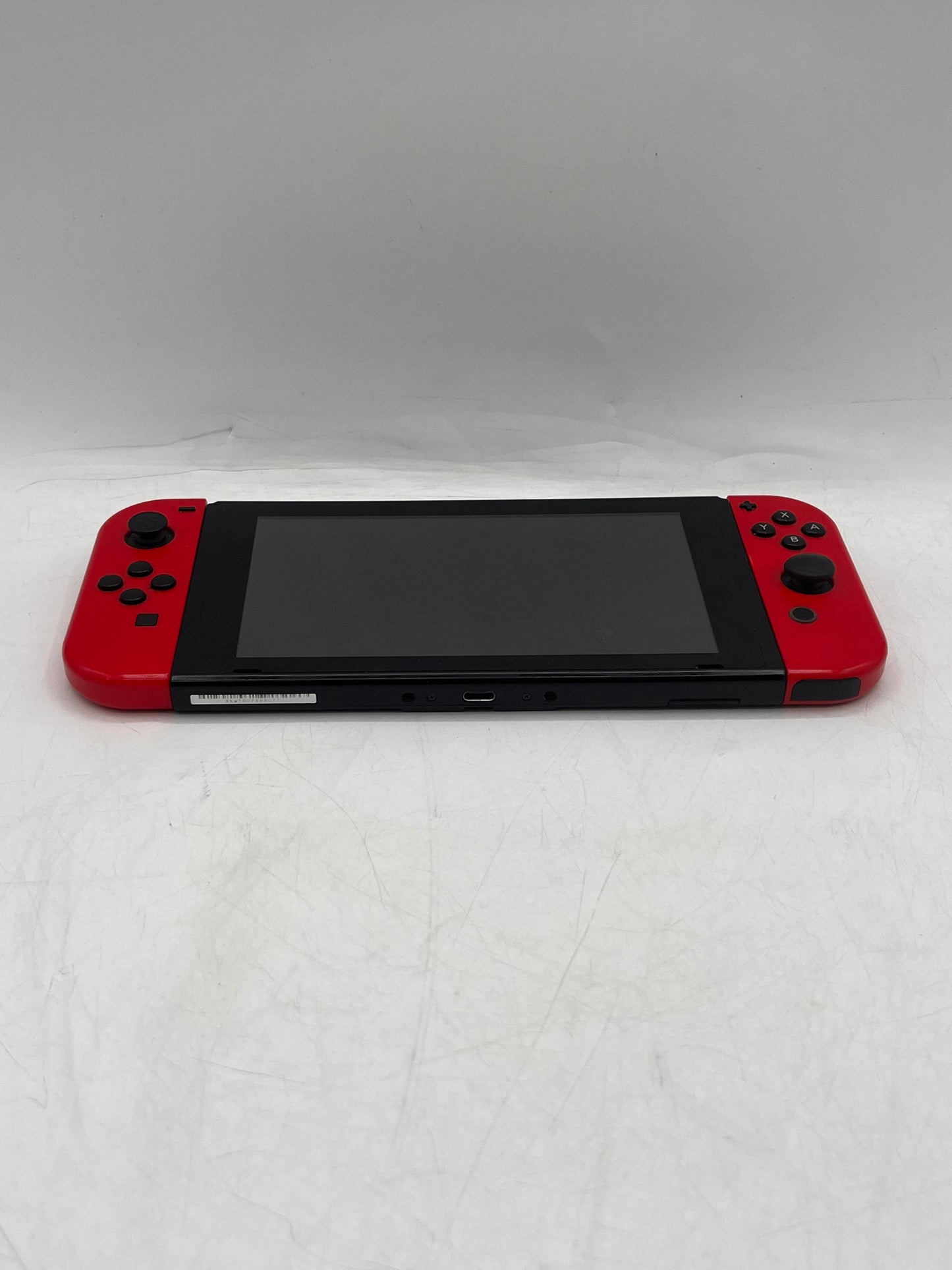 Nintendo Switch HAC-001-01 2019 32GB Video Game Console Black with Red Joy-Cons Parts