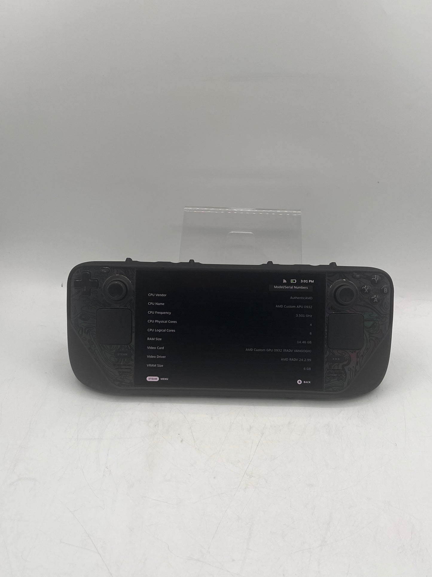 Valve Steam Deck OLED 512GB (1030) 2023 With Dbrand Killswitch Case - Black