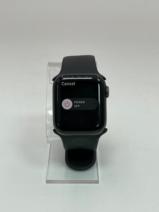 Apple Watch Series 5 40mm A2092 MWWQ2LL/A Space Gray Aluminium Case with Black Sport Band