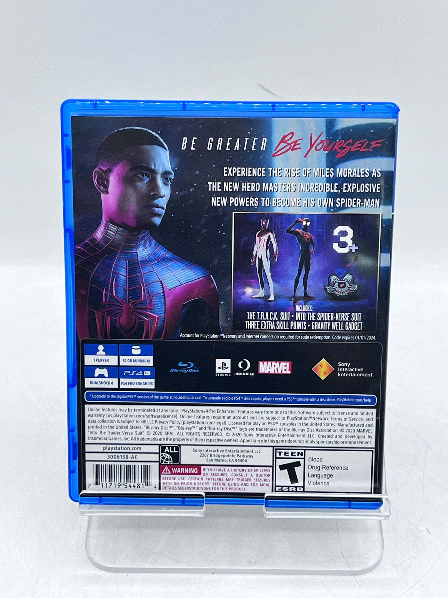 Marvel Spiderman: Miles Morales Launch Edition - PlayStation 4 Video Game