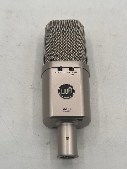 Warm Audio WA-14 Condenser Microphone Tested Free Shipping