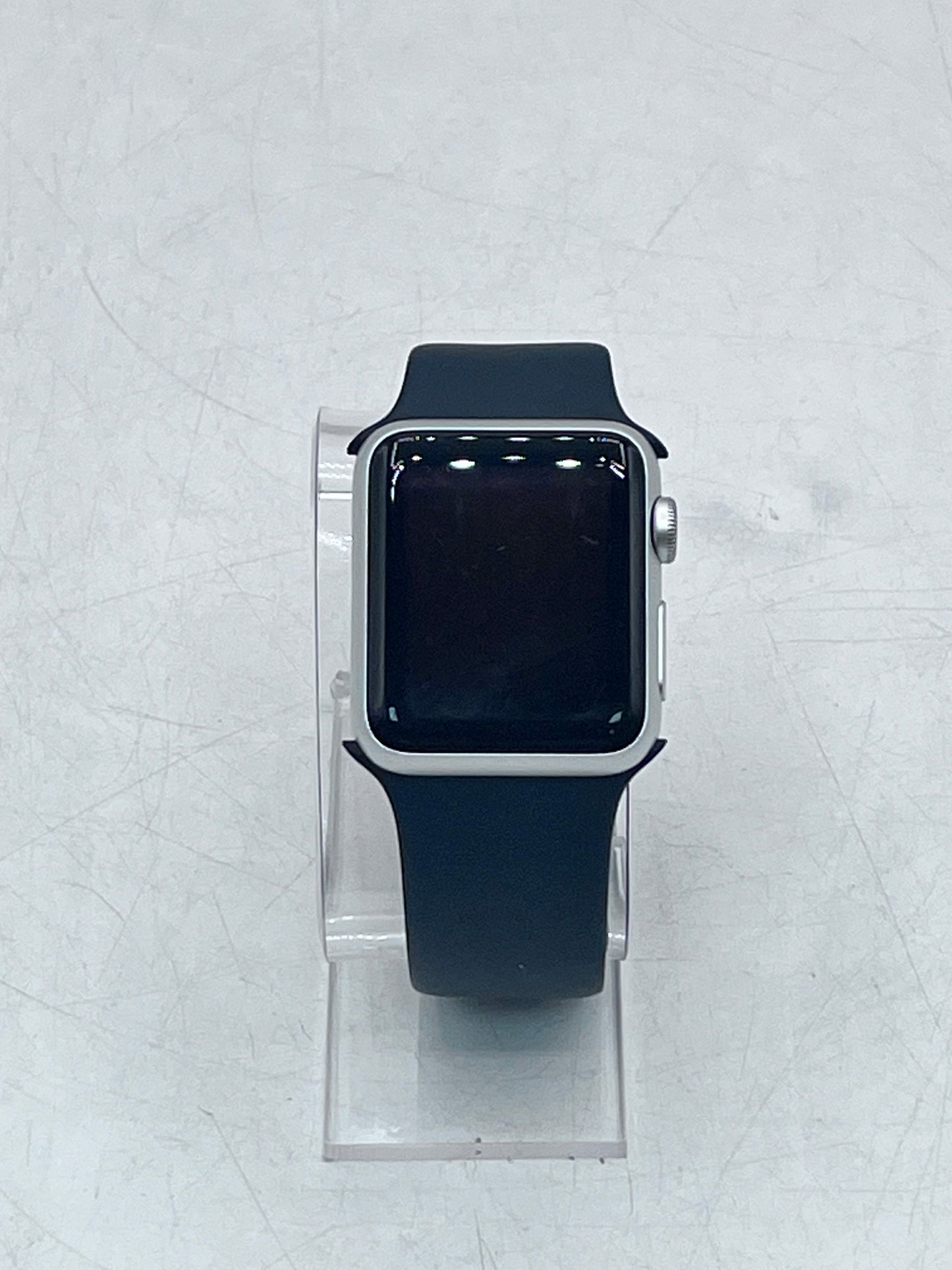 Apple Watch Series 1 38mm Aluminum Case Black Sport Band MP022LL/A