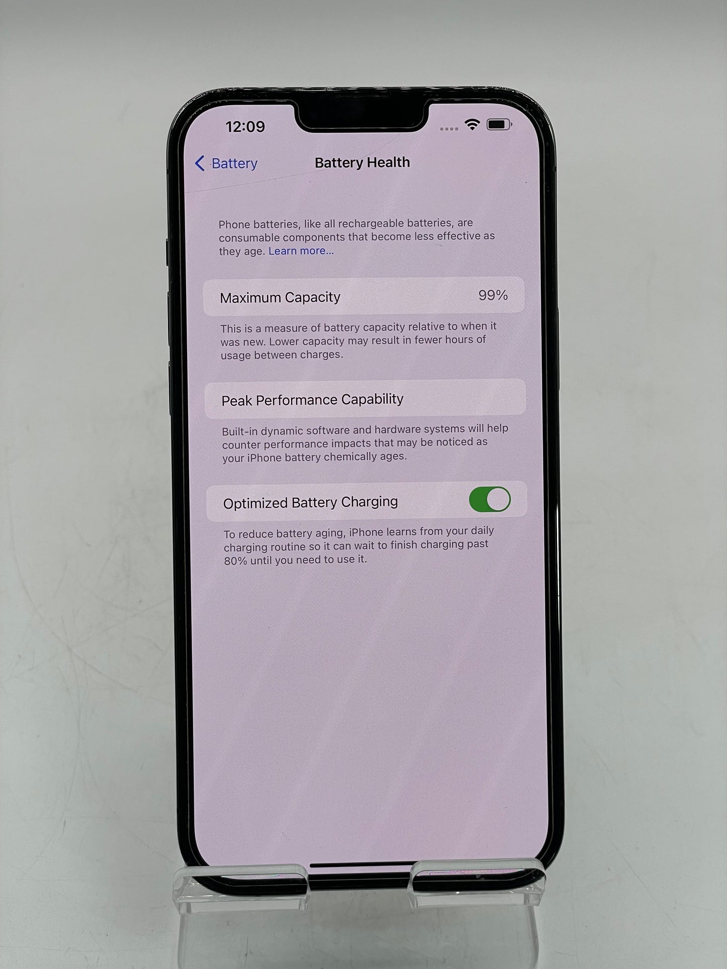 Apple iPhone 13 Pro Max 128GB A2484 MLK3LL/A Black T-Mobile Only - Used B