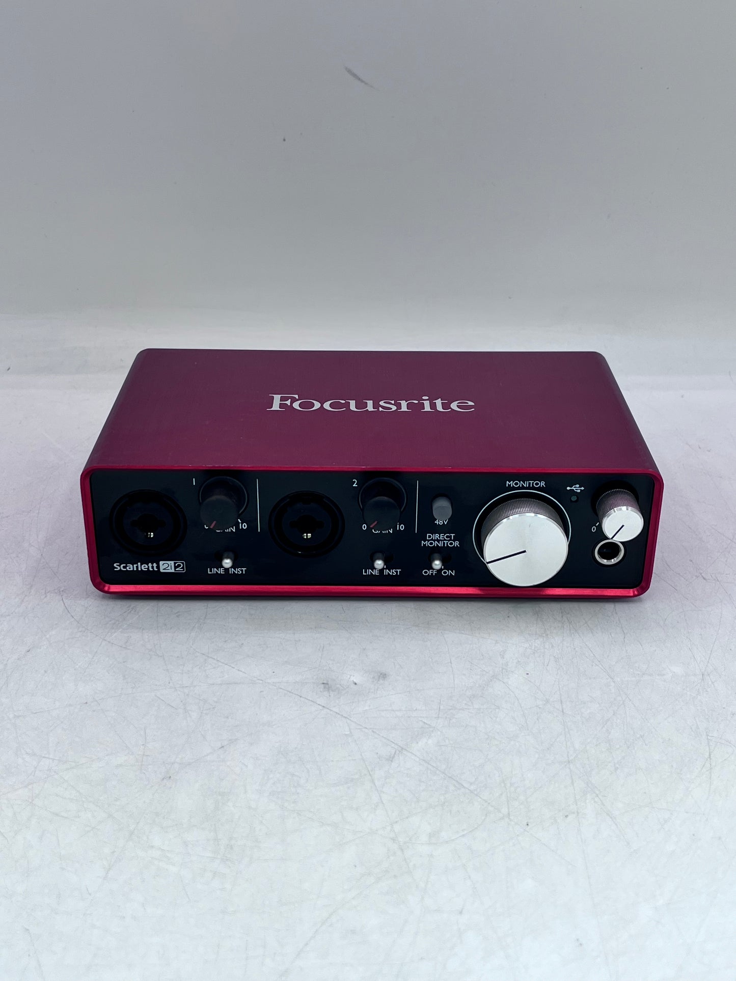 Focusrite Scarlett 2i2 2-Channel USB Audio Interface - AMS-SCARLETT-2I2-2ND-GEN