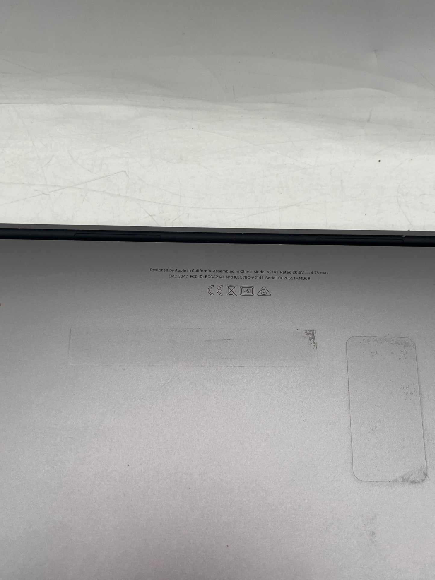 Apple MacBook Pro 16" A2141 2019 Core i9 16GB 512GB Silver