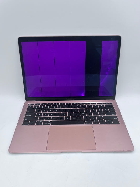 2019 Apple MacBook Air 13" i5 8GB 128GB A1932 Rose Gold BAD LCD Free Shipping