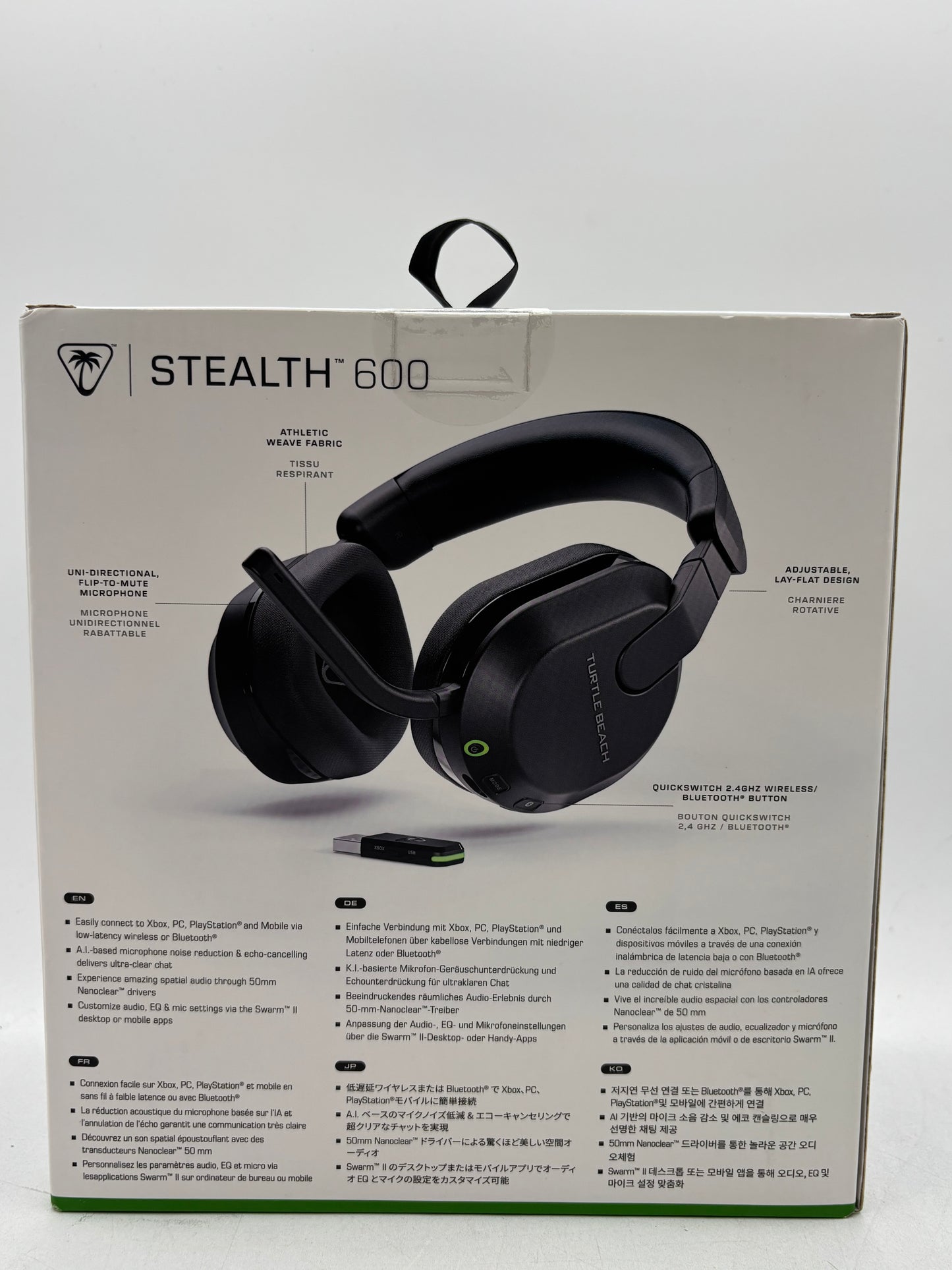 Turtle Beach STEALTH 600 Wireless Gen3 Gaming Headset, Black
