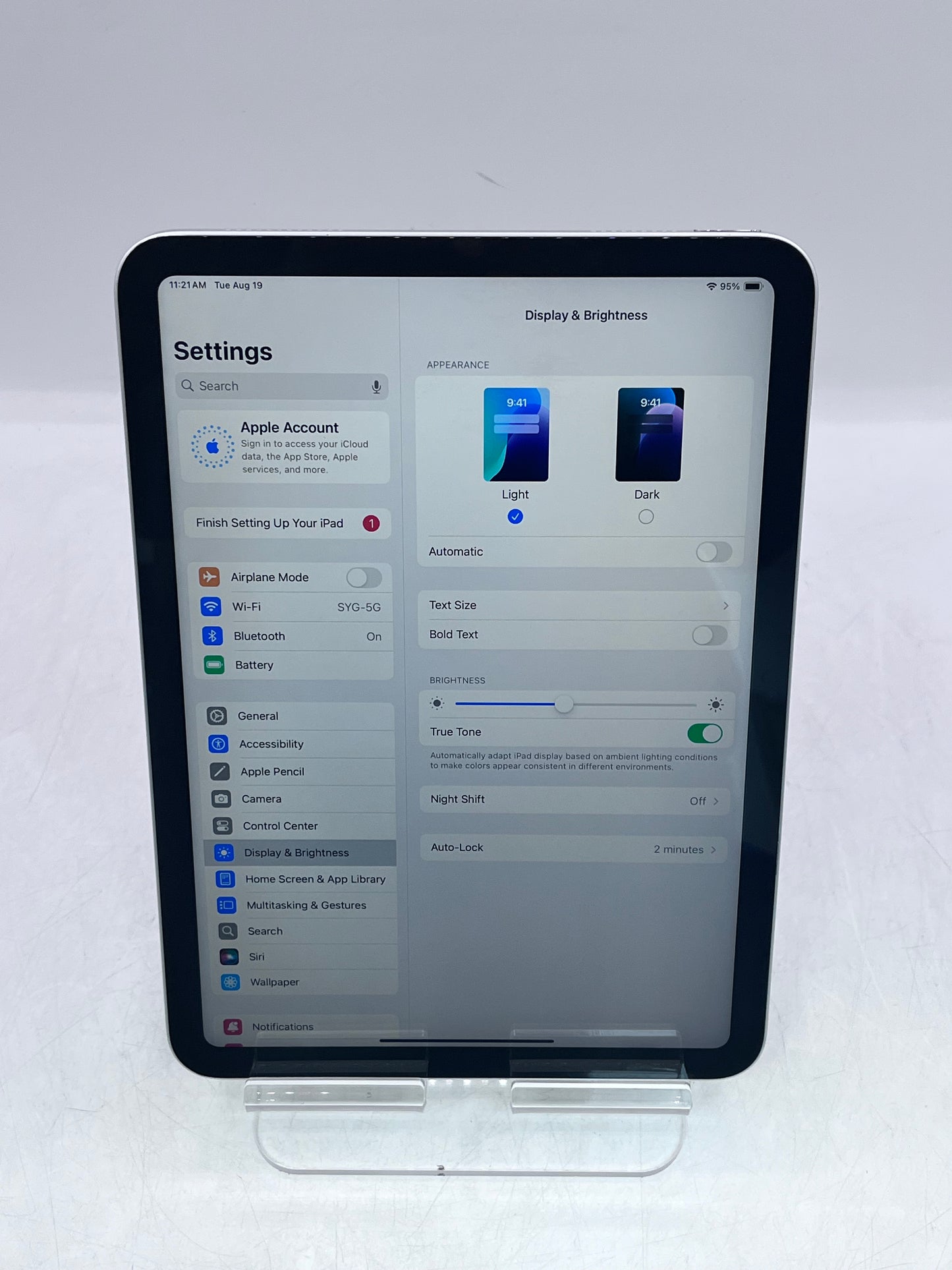 Apple iPad (10th Gen) A2696 MPQ03LL/A 4GB 64GB - Silver