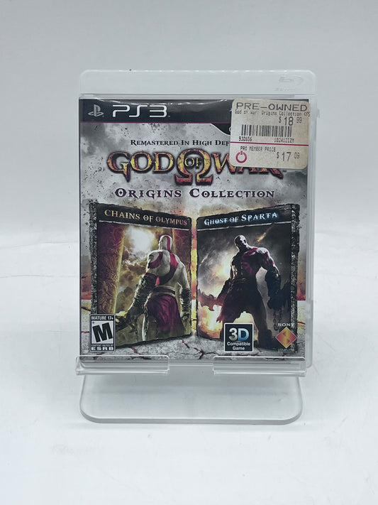 Playstation 3 God of War Origins Collection Black