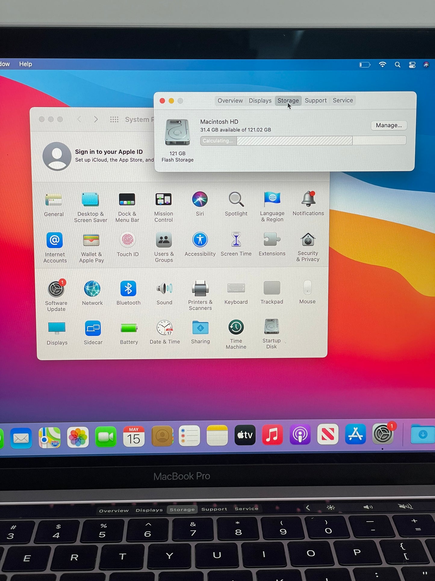 Apple MacBook Pro 13” 2019 A2159 - i5 8GB 128GB - Space Gray with Touch Bar