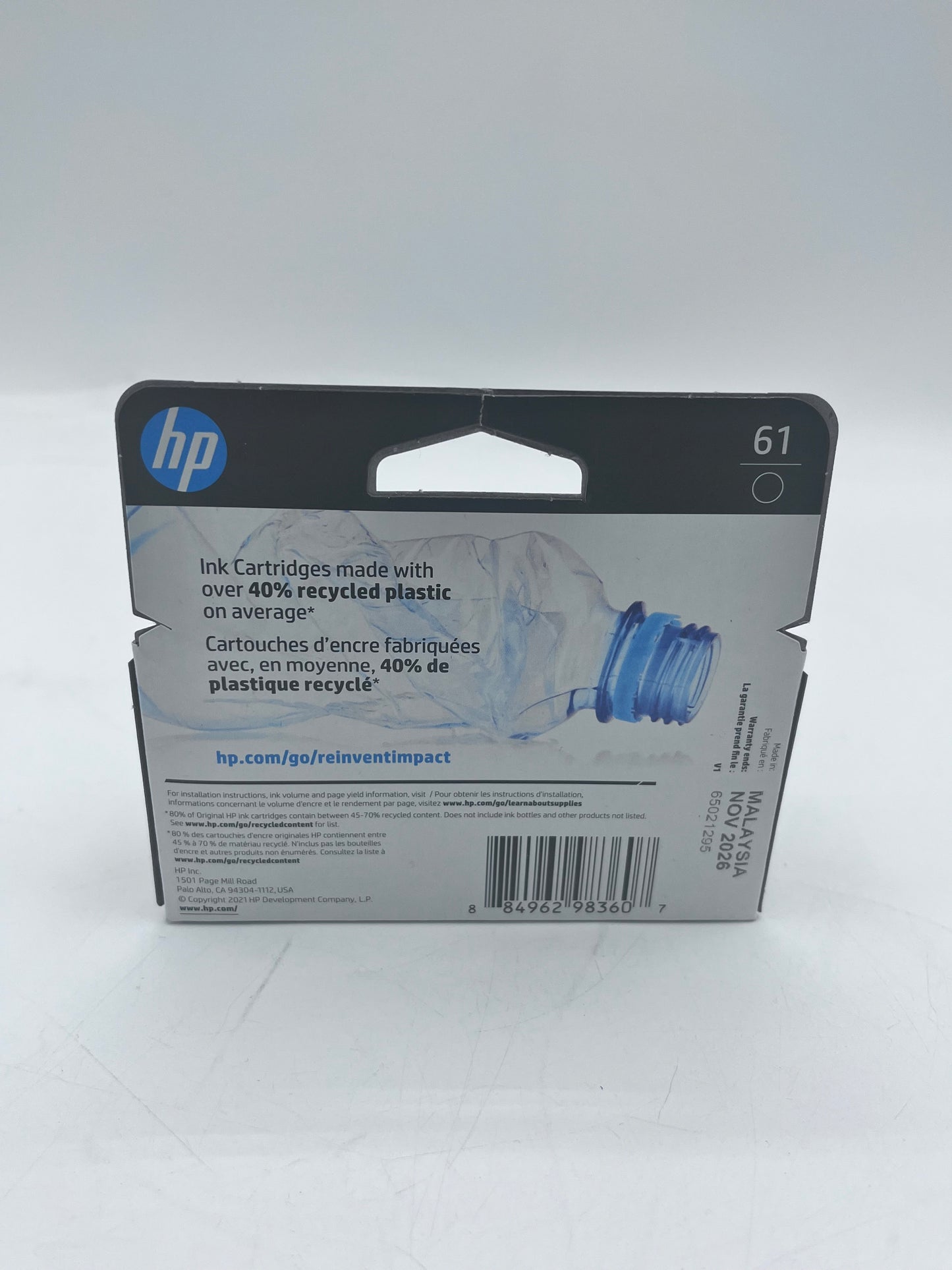 HP 61 Black Printer Toner Cartridge