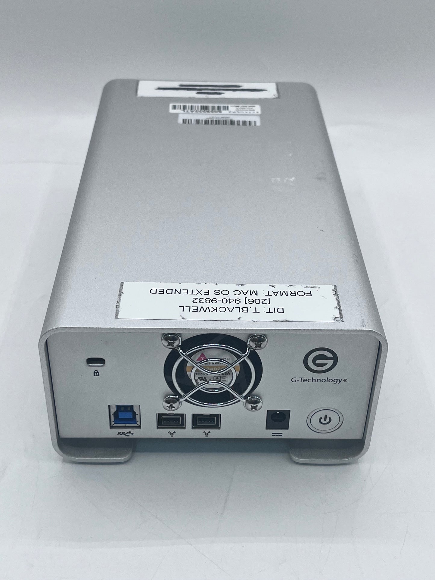 G Drive External Hard Drive 4TB - Silver