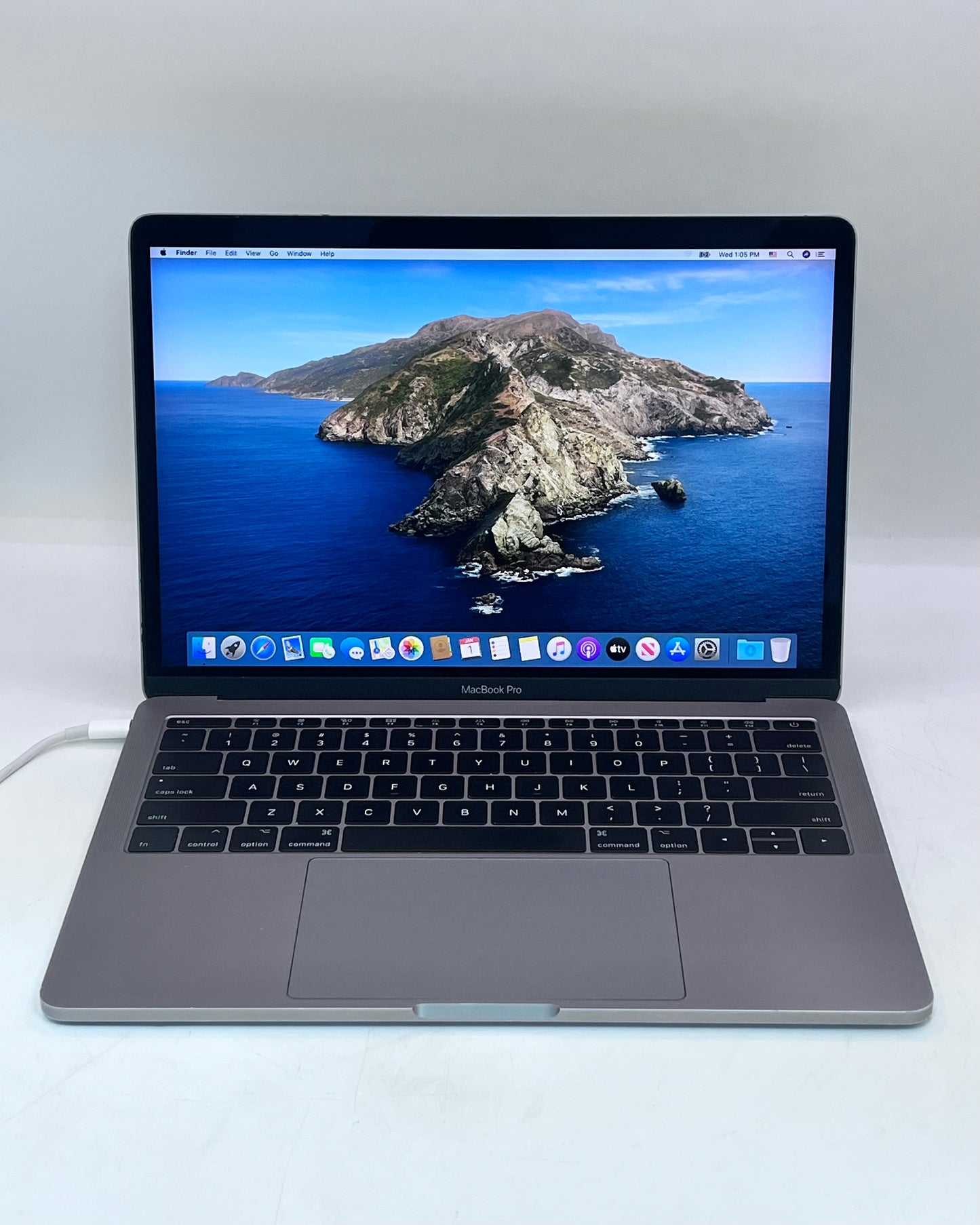 Apple Macbook Pro 13" A1708 2017 Space Gray I5, 256GB SSD READ